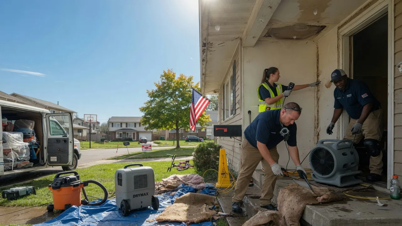 Water Damage Restoration in Hiland, WY near me